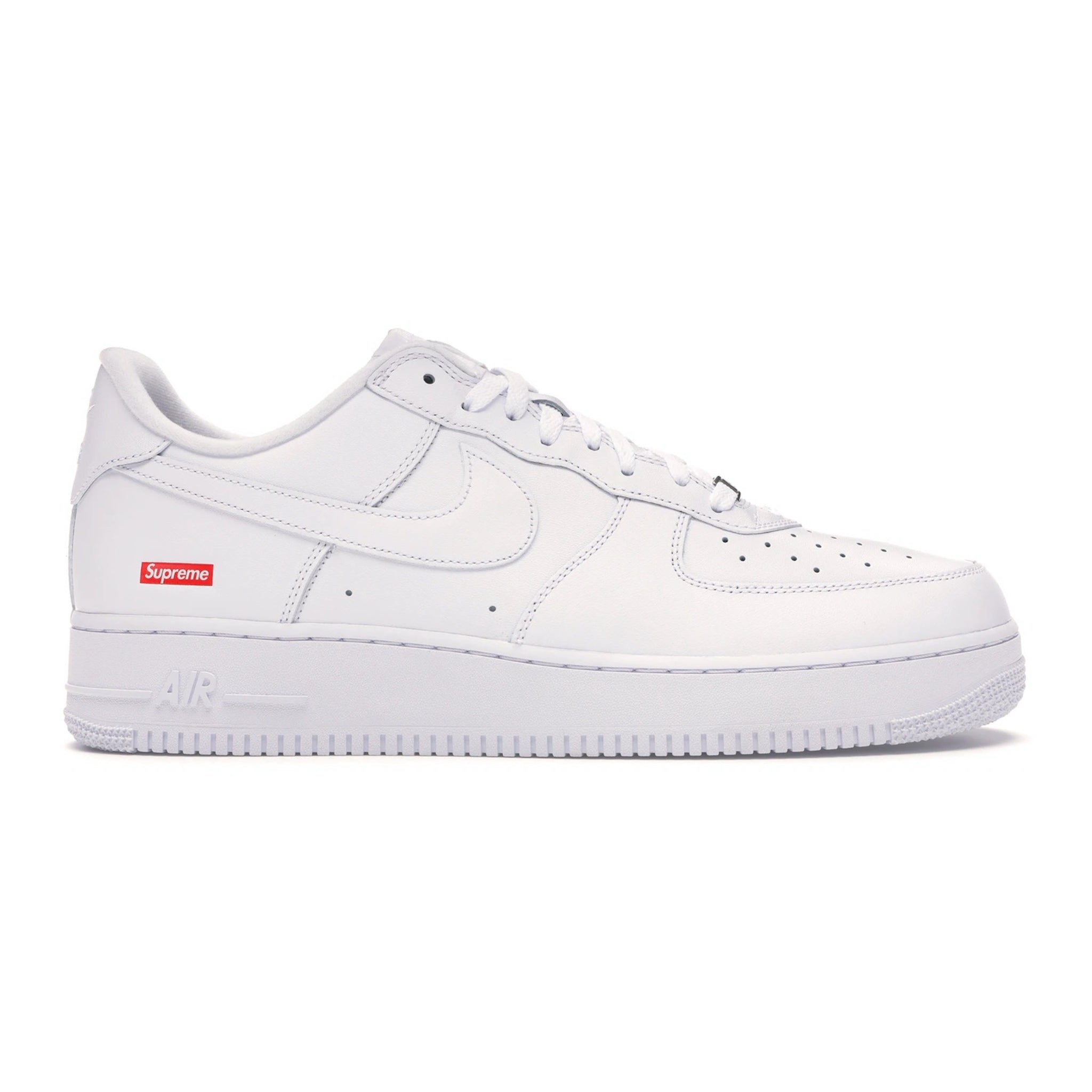 NIKE AIR FORCE 1 LOW SUPREME WHITE | Contrast Clothing South Coast