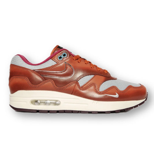 Contrast Clothing Worthing Nike Air Max 1 Patta next wave russet sneakers